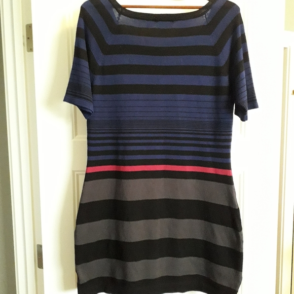 Poet Striped Knit Boatneck Tunic - Picture 5 of 5